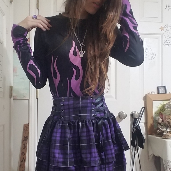 Purple Flame Long Sleeve - Picture 6 of 6